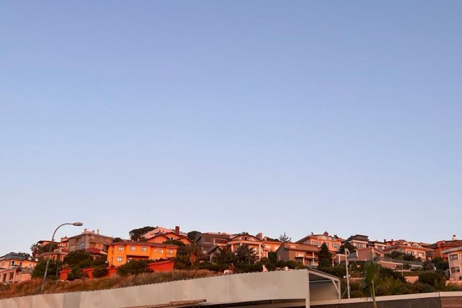 Maltepe Dragos güneş batarken